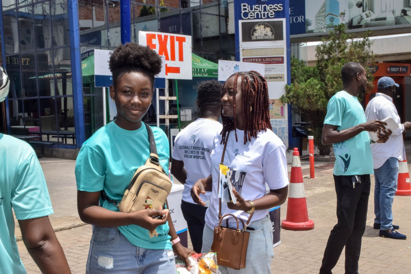 NeuroVoc Africa workplace wellness activation