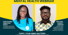 Mental health webinar poster